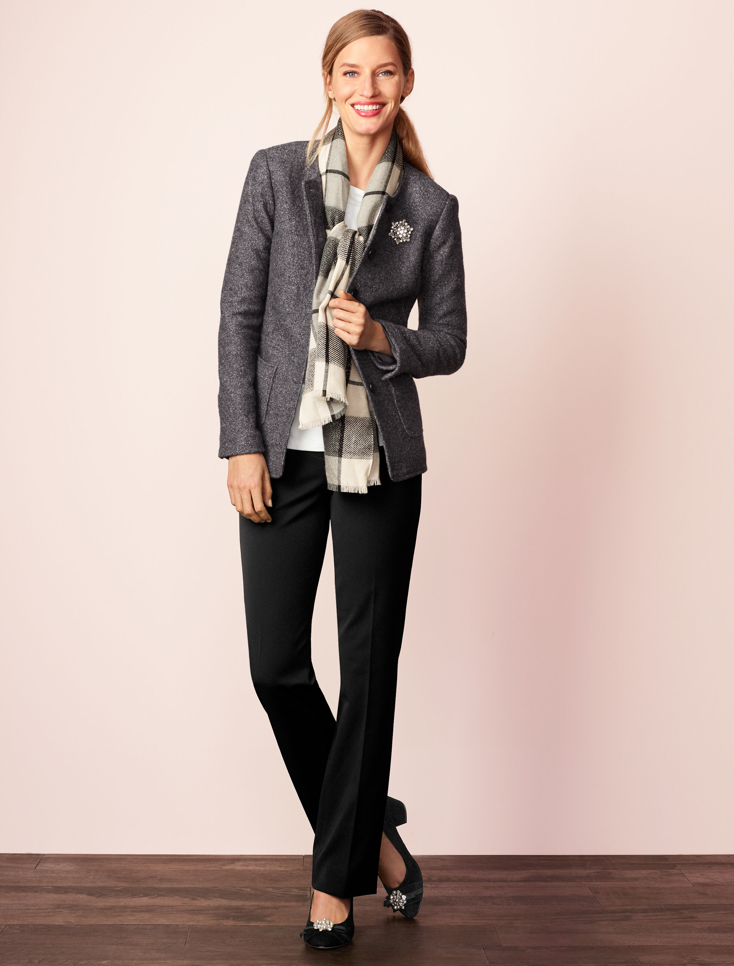Refined Bi-Stretch Barely Boot Pants
