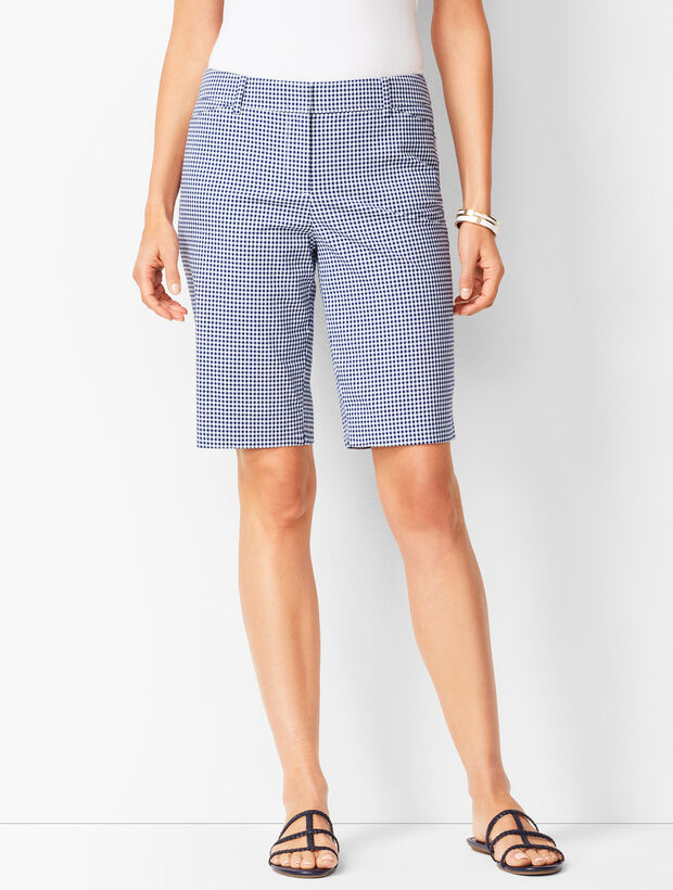Perfect Shorts - Bermuda Length - Gingham