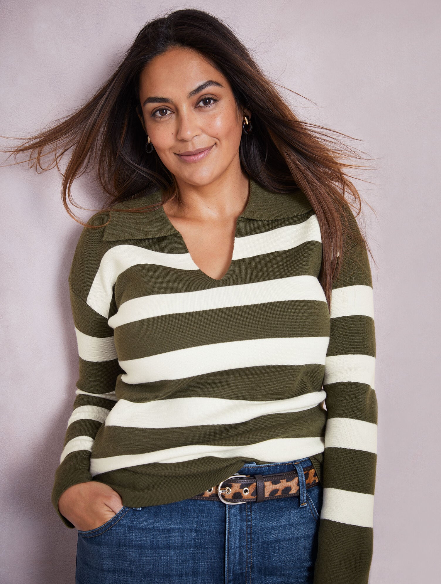 Calf Hair Belt - Leopard | Talbots