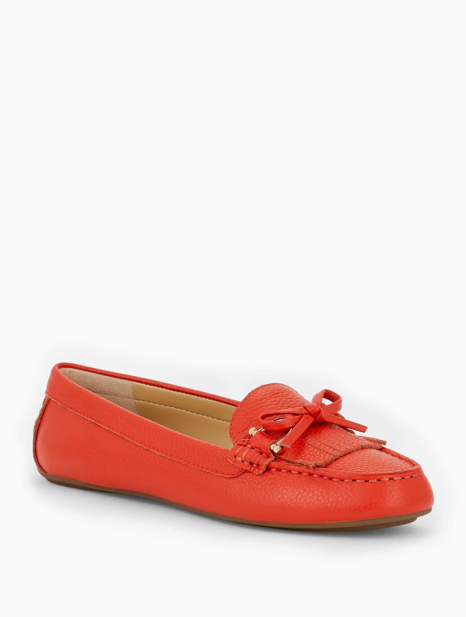 Everson Tasseled Leather Driving Flats