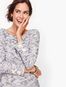 Cozy Terry Top - Marled Sparkle