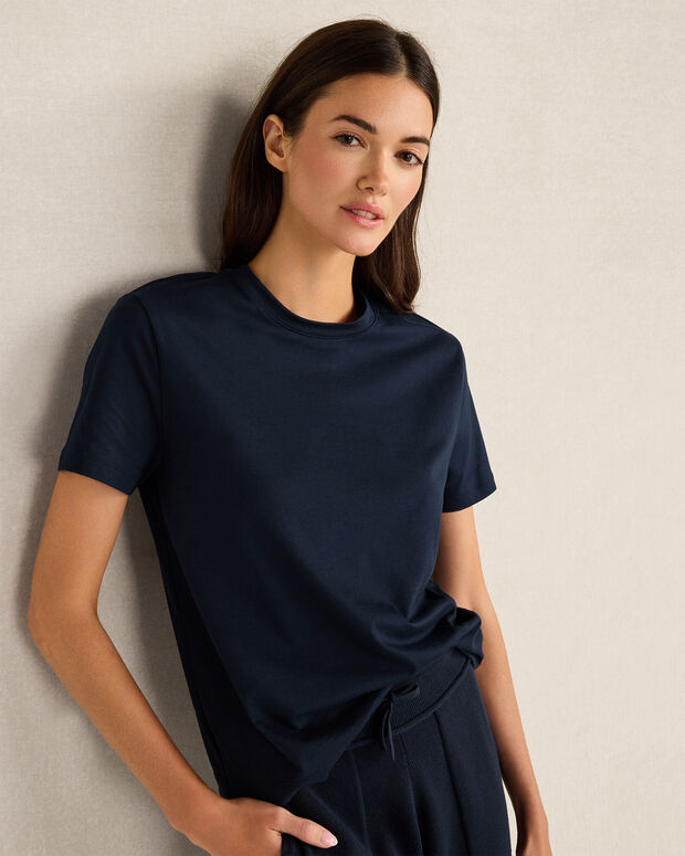 Pima Cotton Short Sleeve Tee