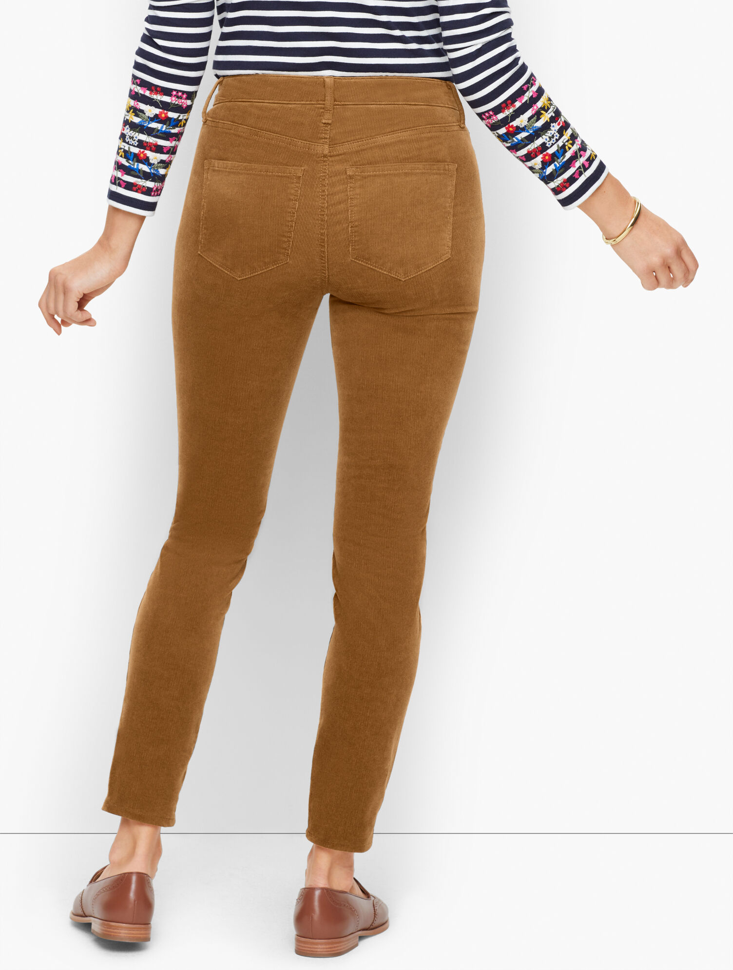 Stretch Corduroy Jeggings - Curvy Fit