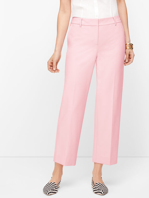 Straight Leg Crop Pants
