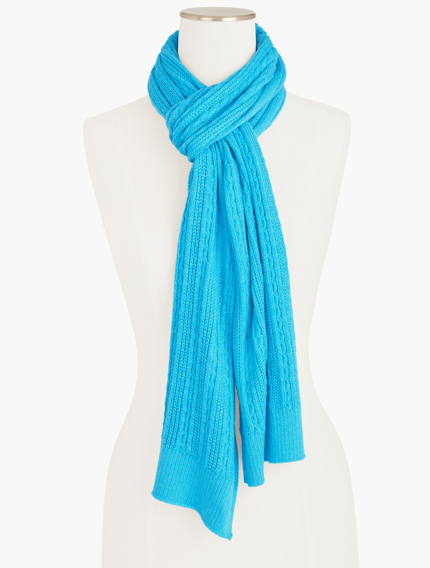 Cable Knit Scarf Talbots