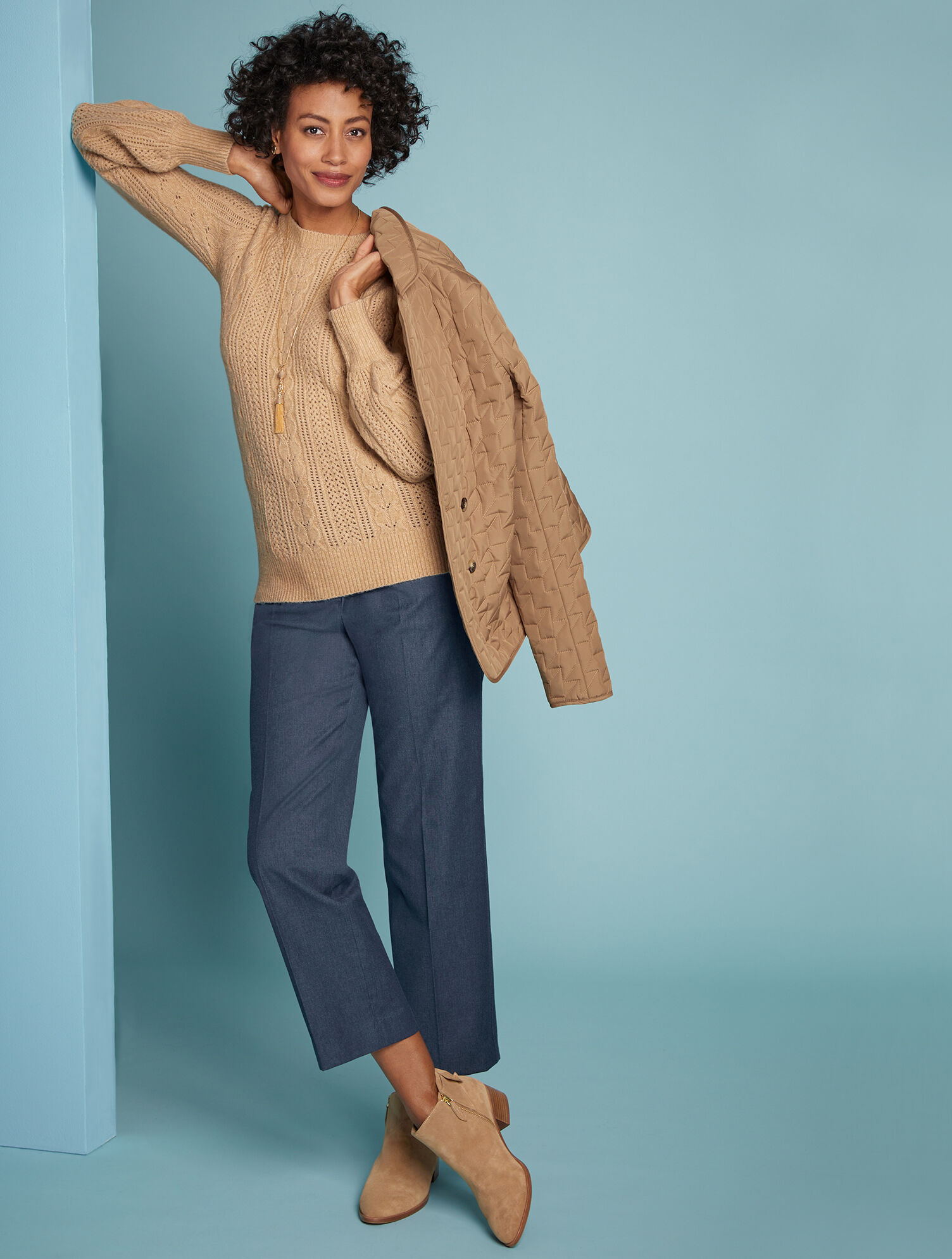 Talbots Bristol Pants - Faux Denim