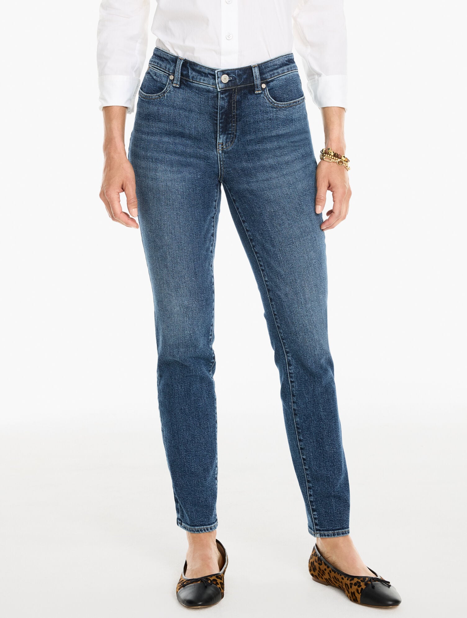 Slim Ankle Jeans - Pomona Wash