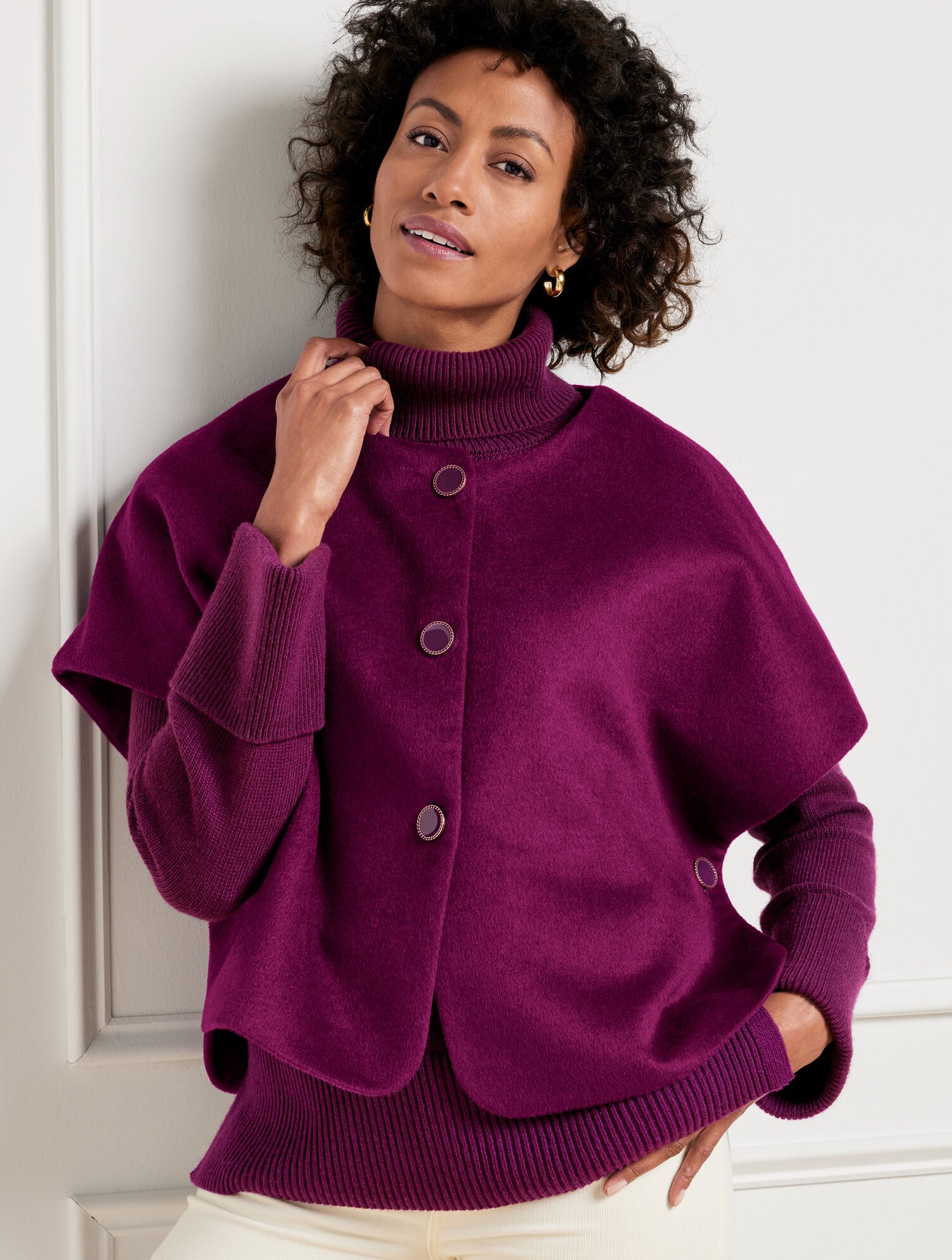 Woven Capelet | Talbots