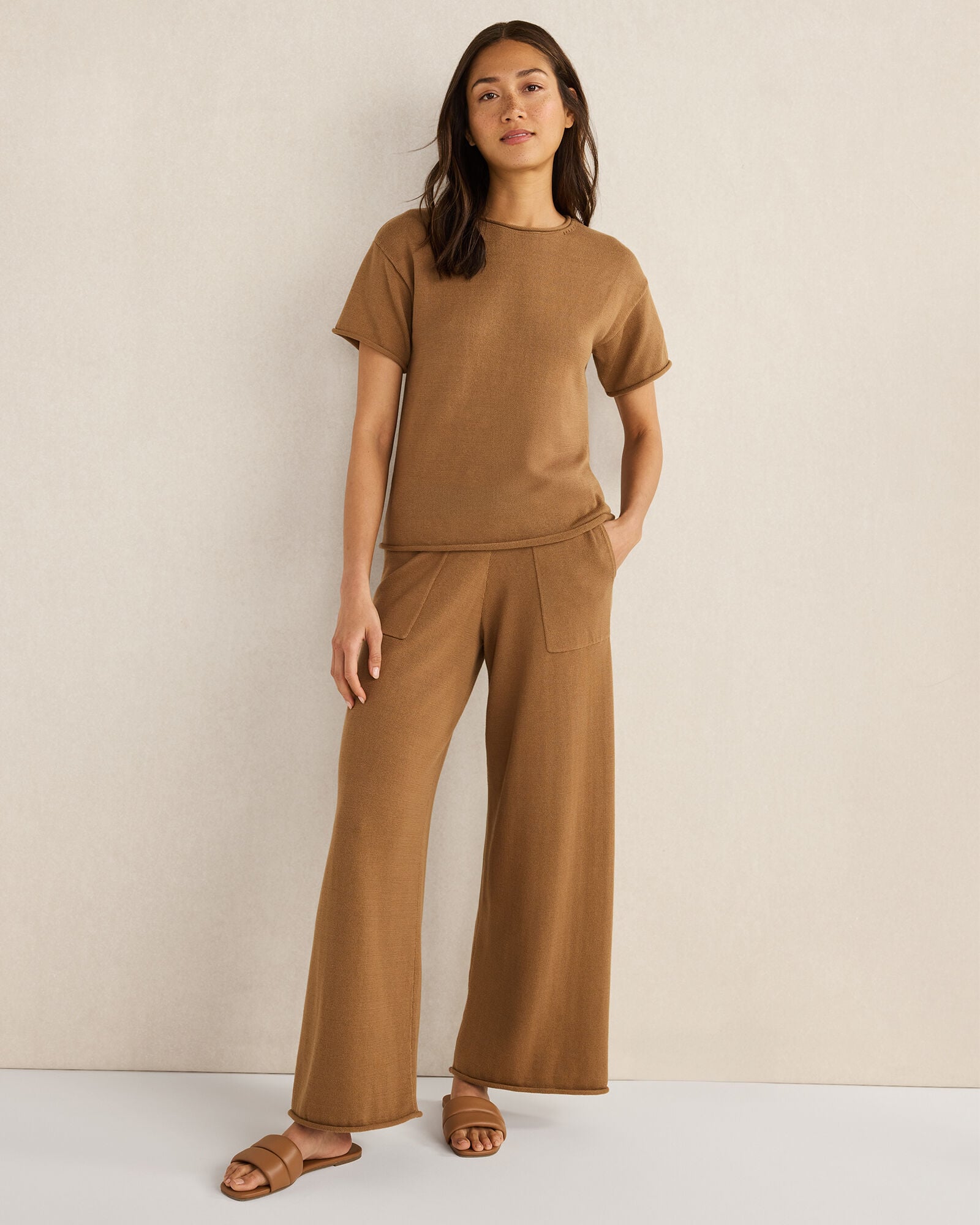 Organic Cotton Knit Tee