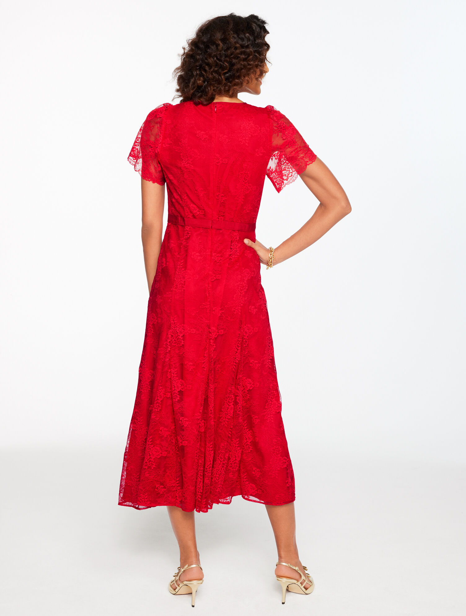 GRACE CONTINENTAL レッドポンポンミュール Cenza Mule Heel in Red Leather – Bernardo 1946