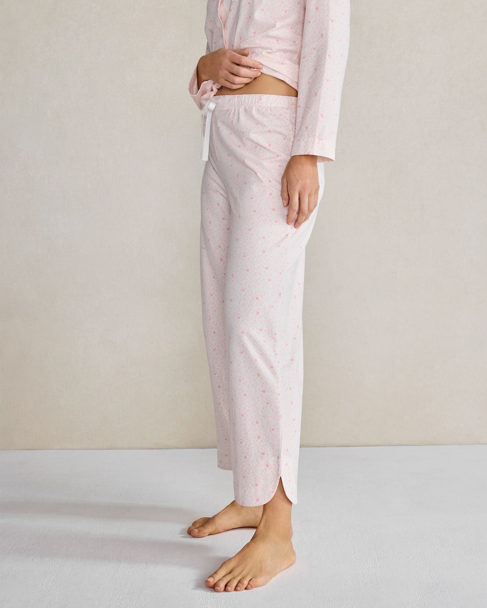 Organic Cotton Jersey Tulip Print Pajama Set