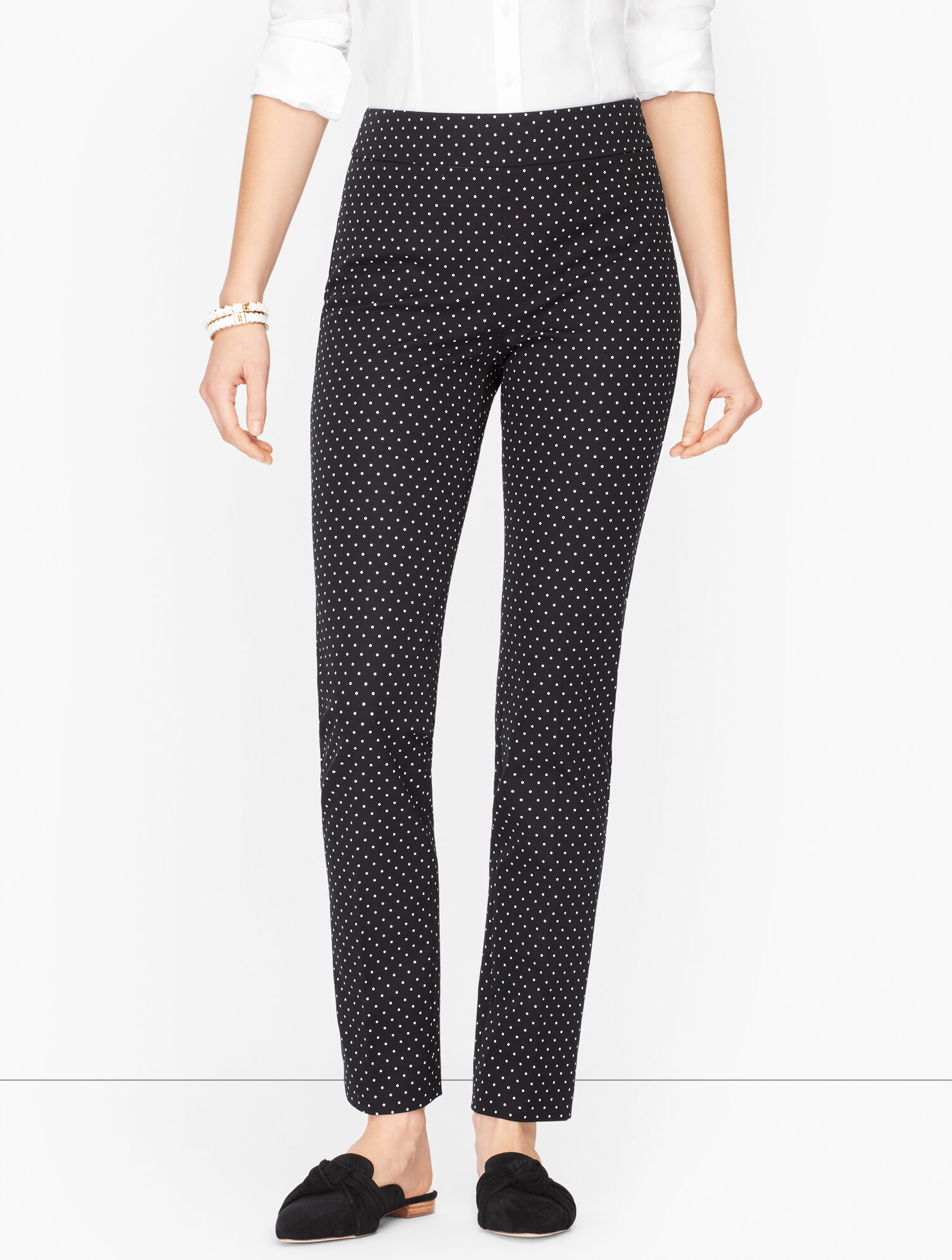 Talbots Chatham Ankle Pants - Fresh Dot