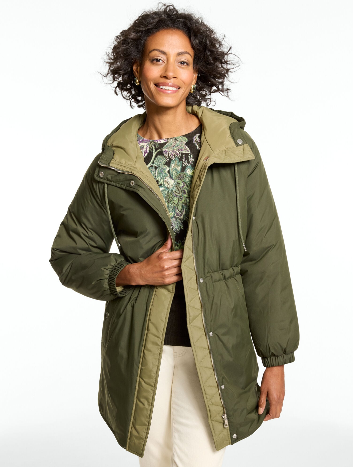 Parka Jacket - Shadow Stripe