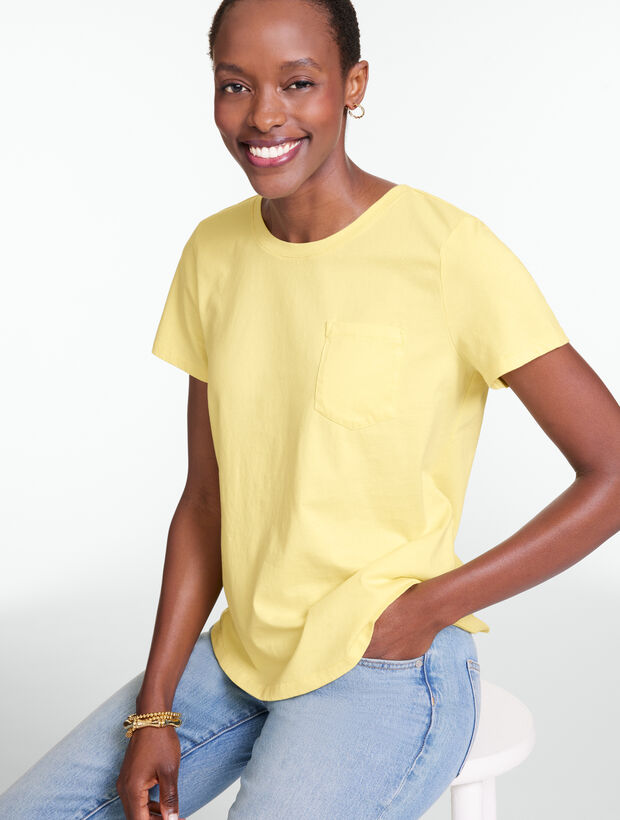 Patch Pocket Short Sleeve Tee