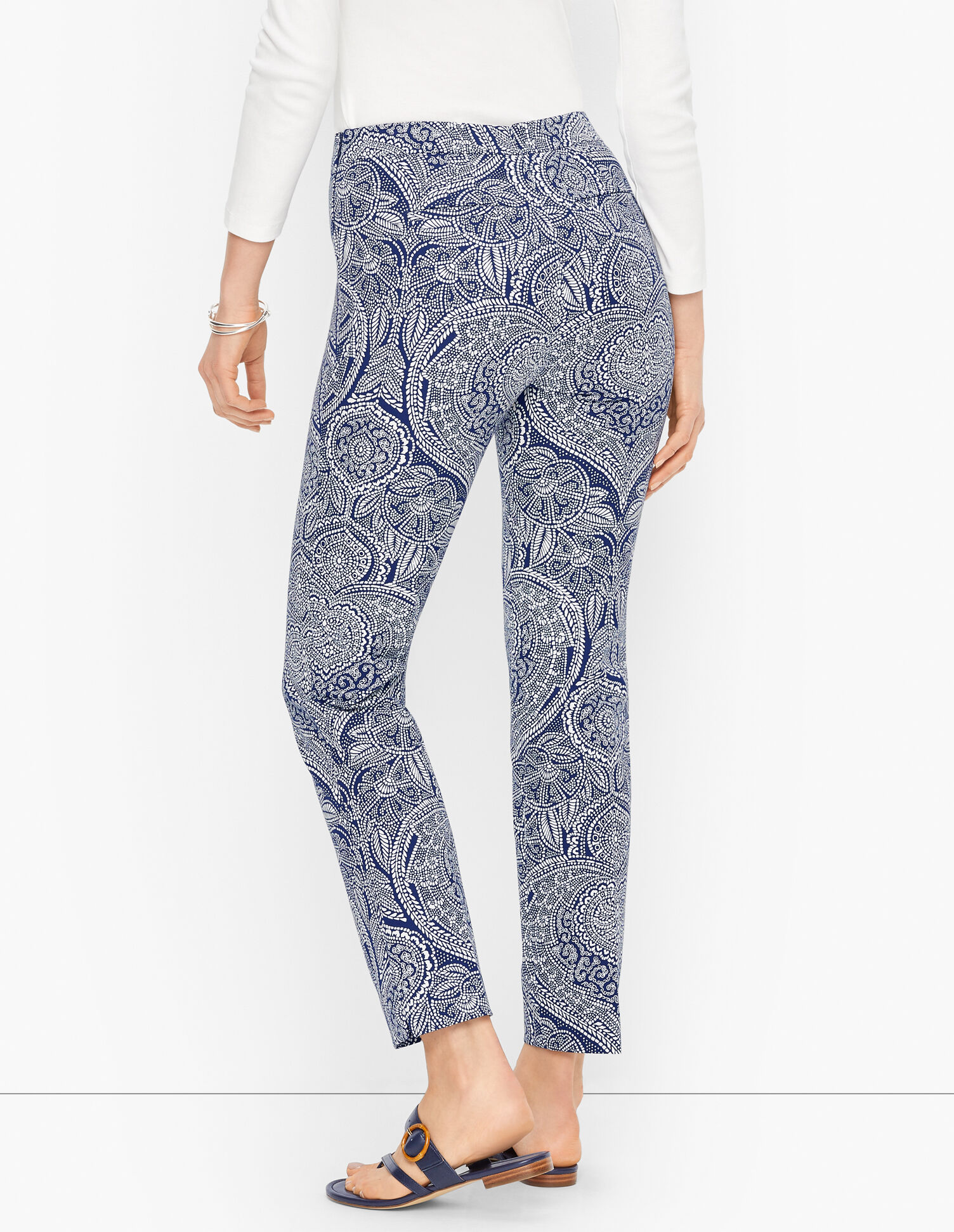 Talbots Chatham Ankle Pants - Floral