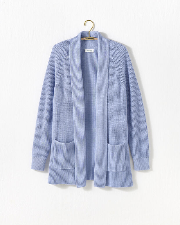 Ribbed Open Front Cardigan | Haven Well Within