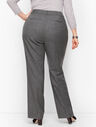 Luxe Flannel Windsor Pants - Curvy Fit