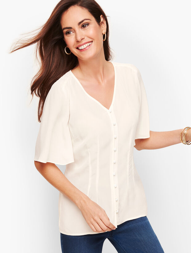 Flutter Sleeve Top 