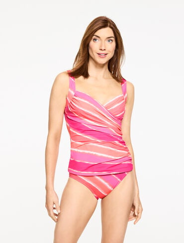 Miraclesuit Sanibel Tankini - Tie-Dye Stripe