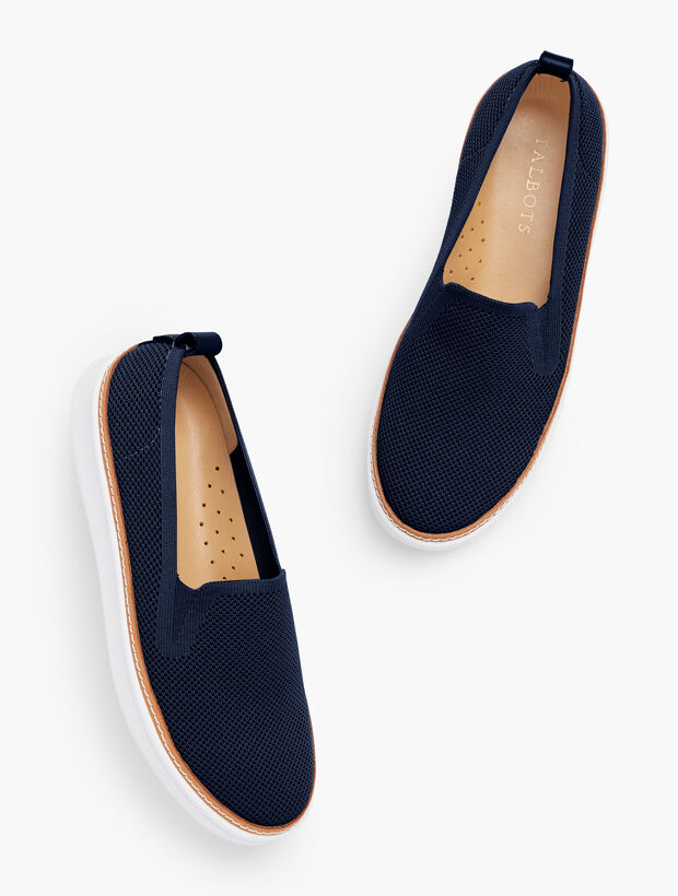 Brittany Knit Slip-On Sneakers | Talbots