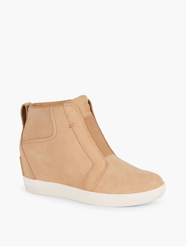 Sorel Out N About™ Leather Wedge Bootie