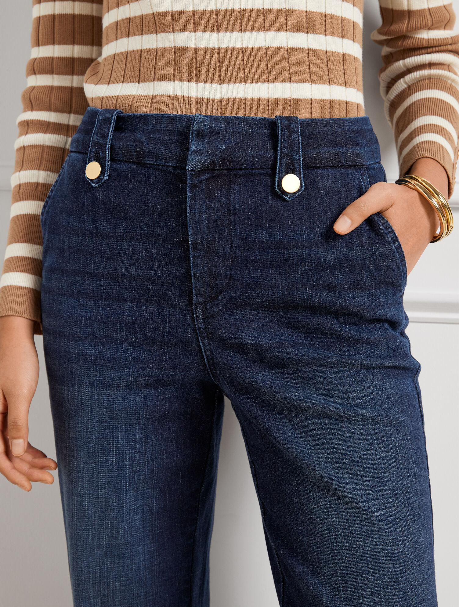 Wide Leg Jeans - Moonlit Wash