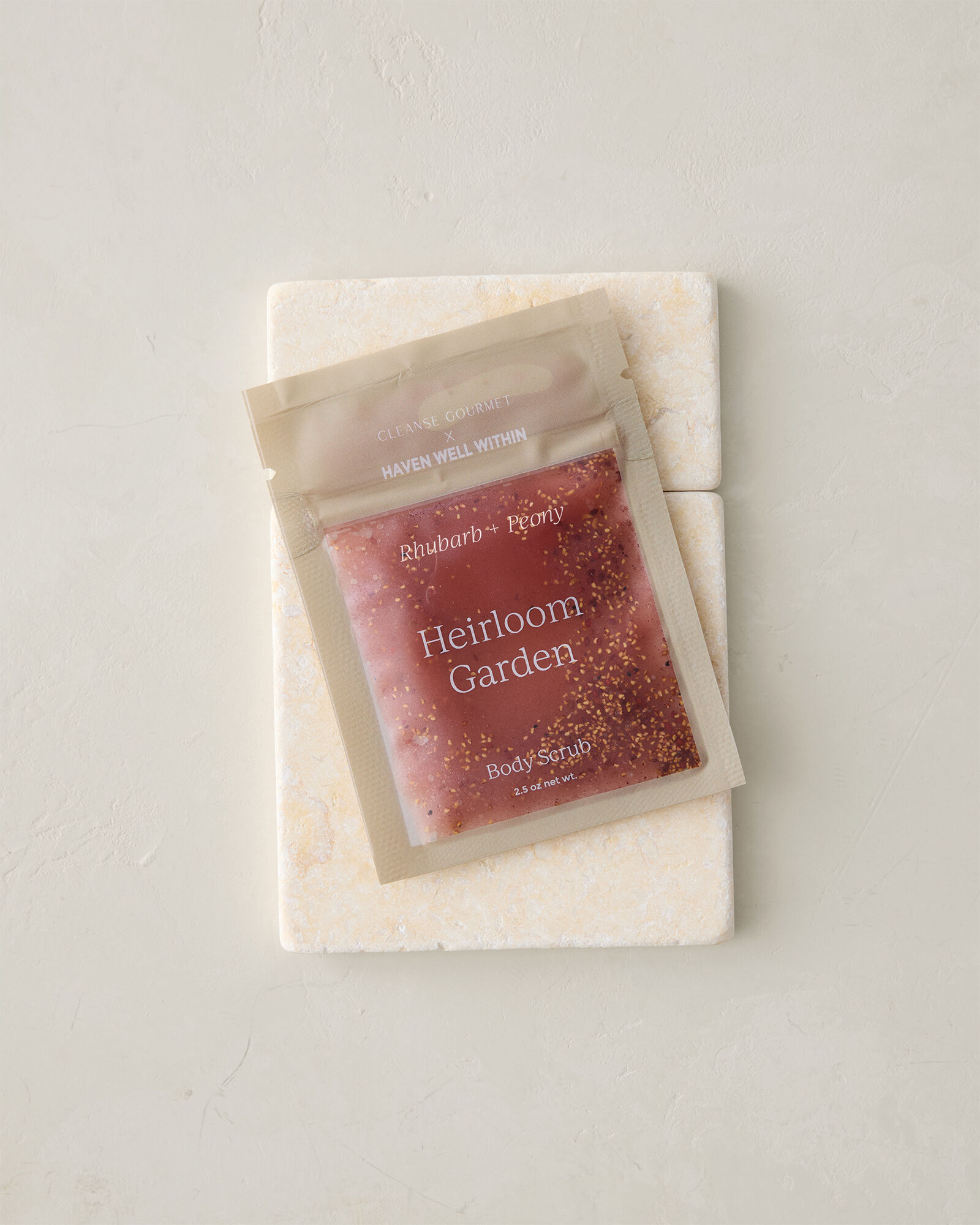 Cleanse Gourmet x Haven Well Within Scrub Pouch