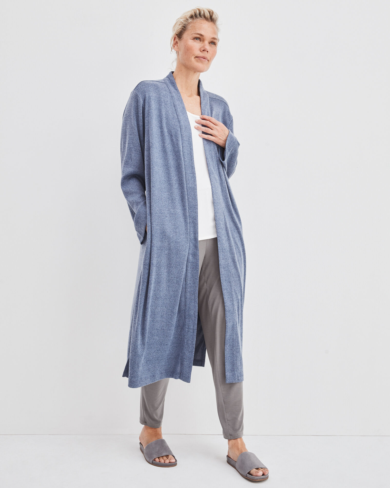 Sweater Knit Robe  Haven Well Within