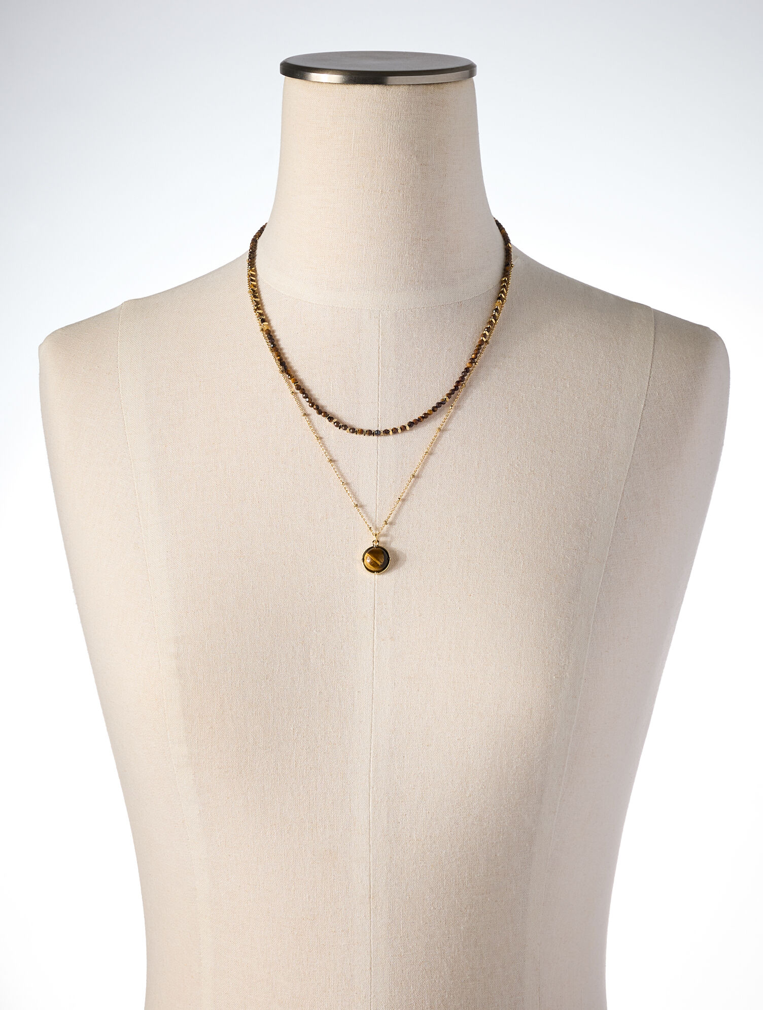 Multi-Layer Semi Necklace