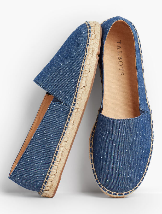 Izzy Espadrilles - Denim