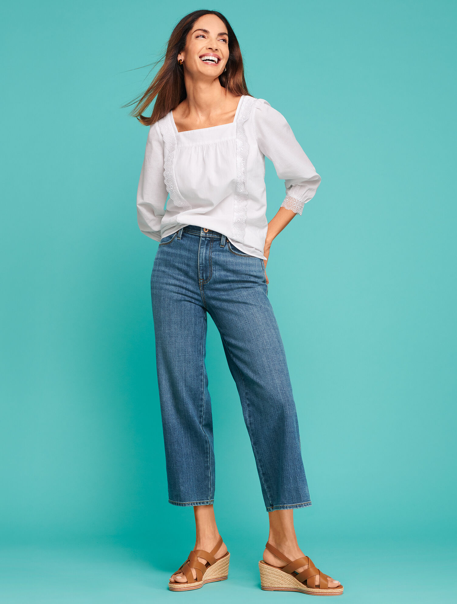 Stovepipe Jeans - Pacific Wash
