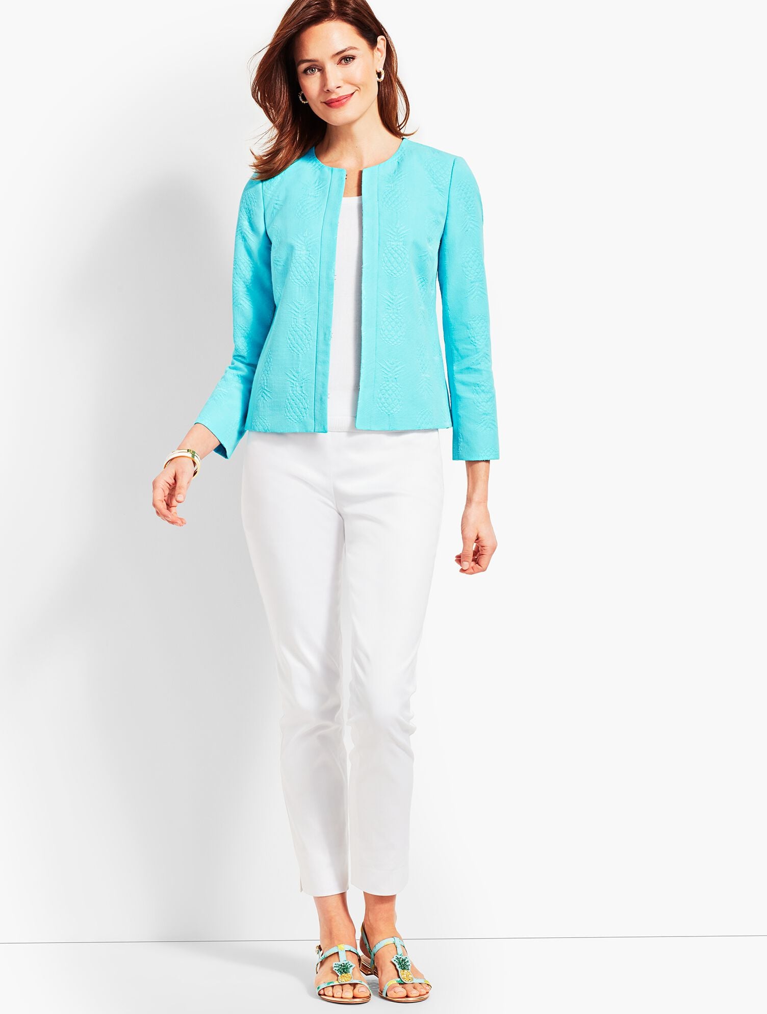 Pineapple Matelass&eacute; Jacket
