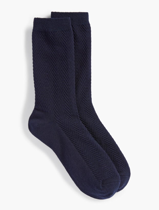 Chevron Trouser Socks