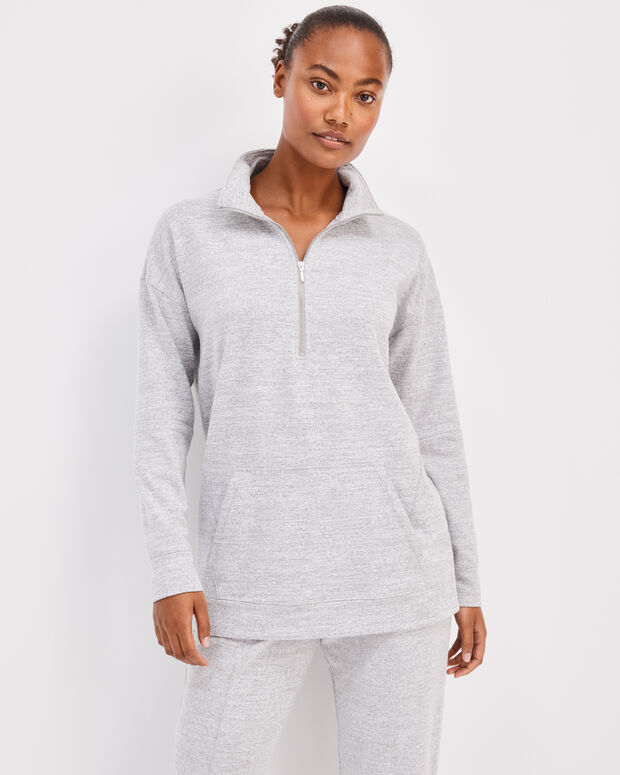 Sweater Knit Half Zip Haven Well Within