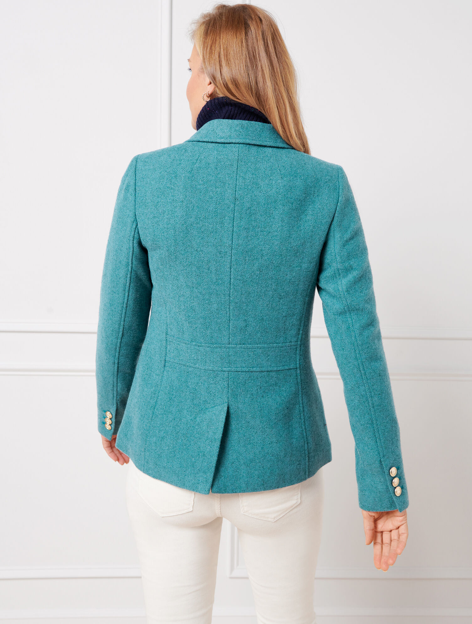 Classic Shetland Blazer - Herringbone