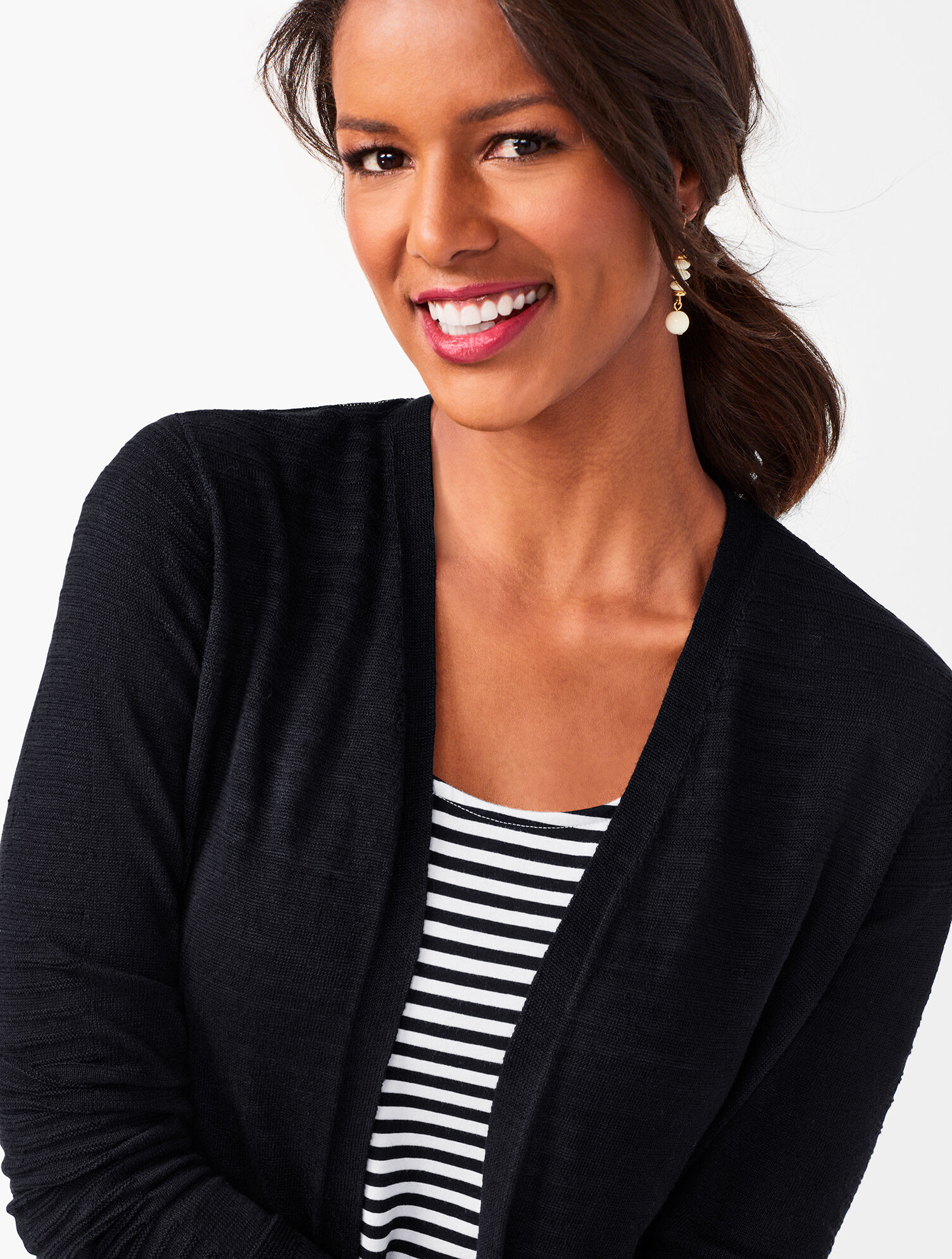 Lightweight Duster Solid Talbots