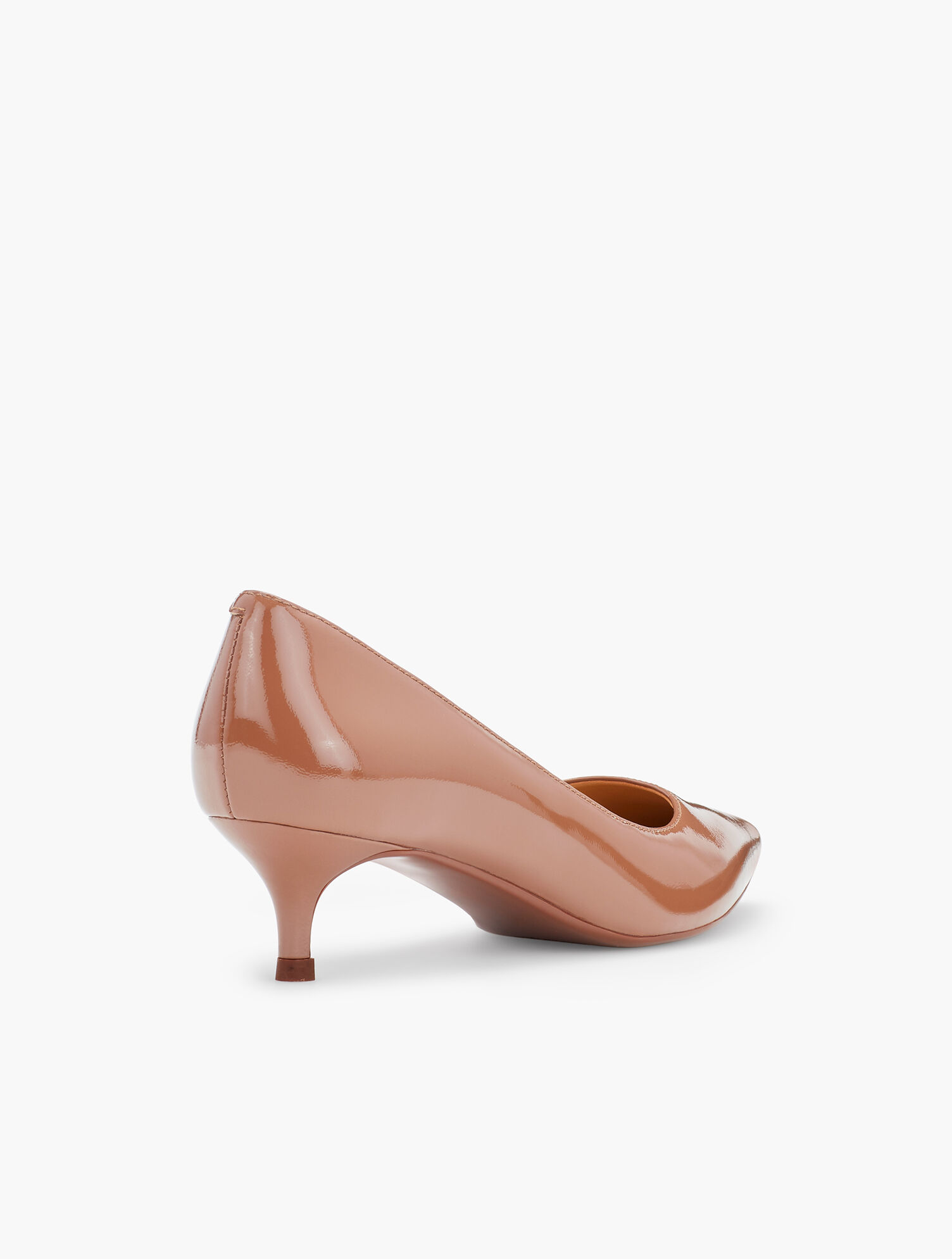 Sylvie Kitten Heel Pumps - Patent