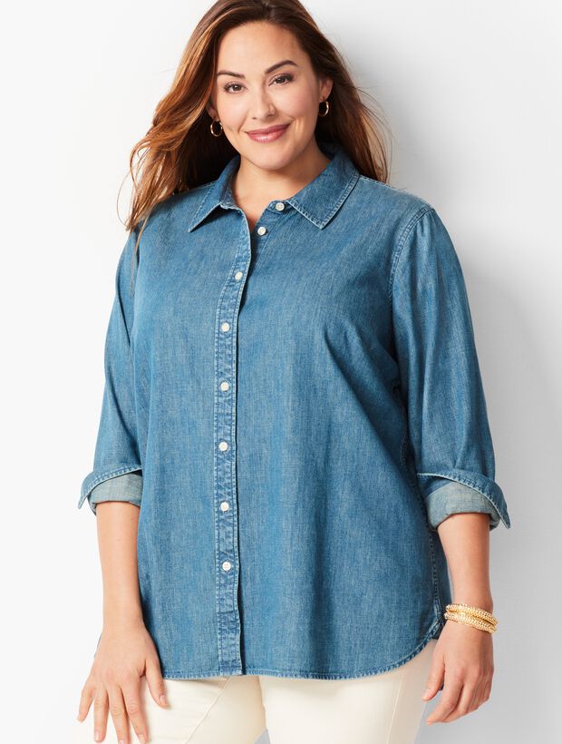 Classic Denim Cotton Shirt