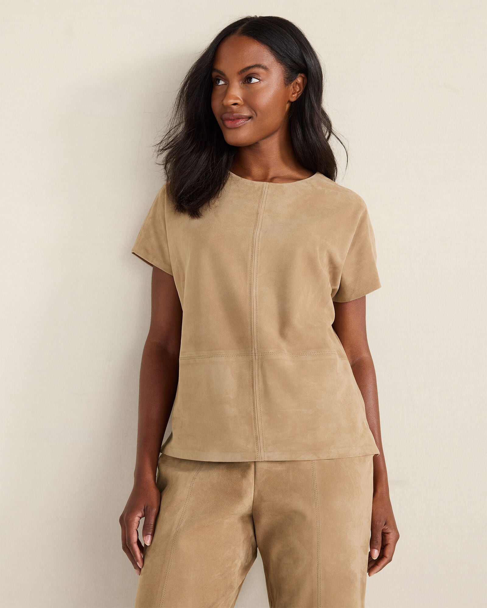 Suede Tee