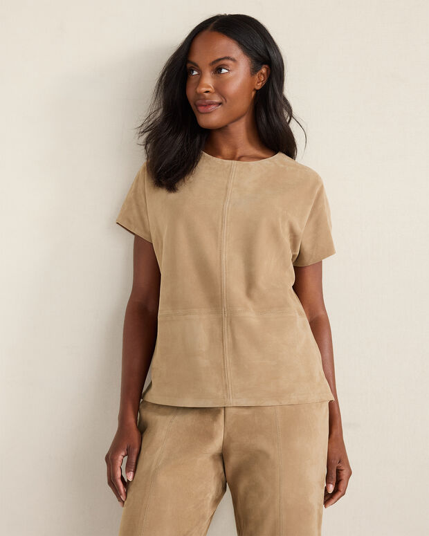 Suede Tee