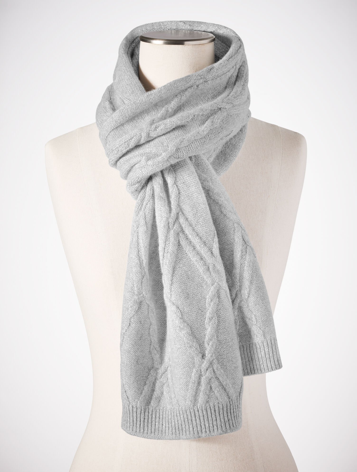 Metallic Cashmere Scarf