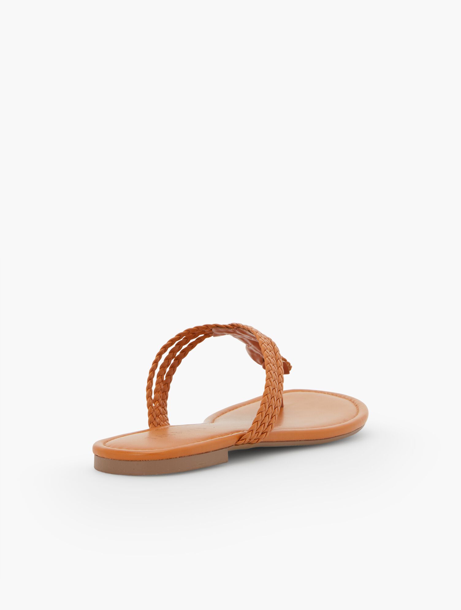 Cece Braided Thong Sandal - Faux Nappa