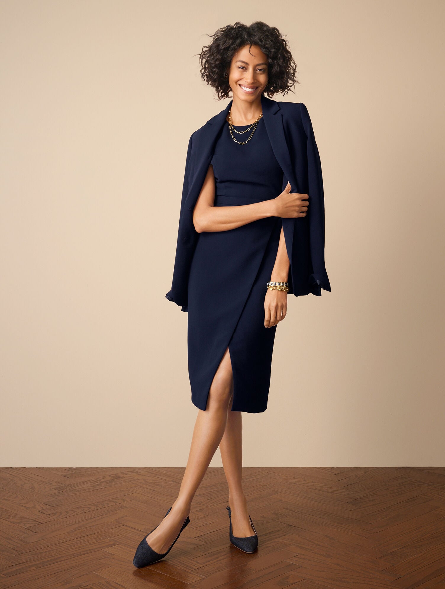 Polished Crepe Sheath Dress | Talbots Polished Crepe Sheath Dress | Talbots
