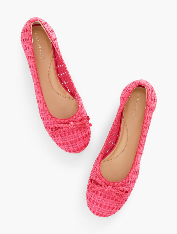 Blair Woven Ballet Flats Talbots