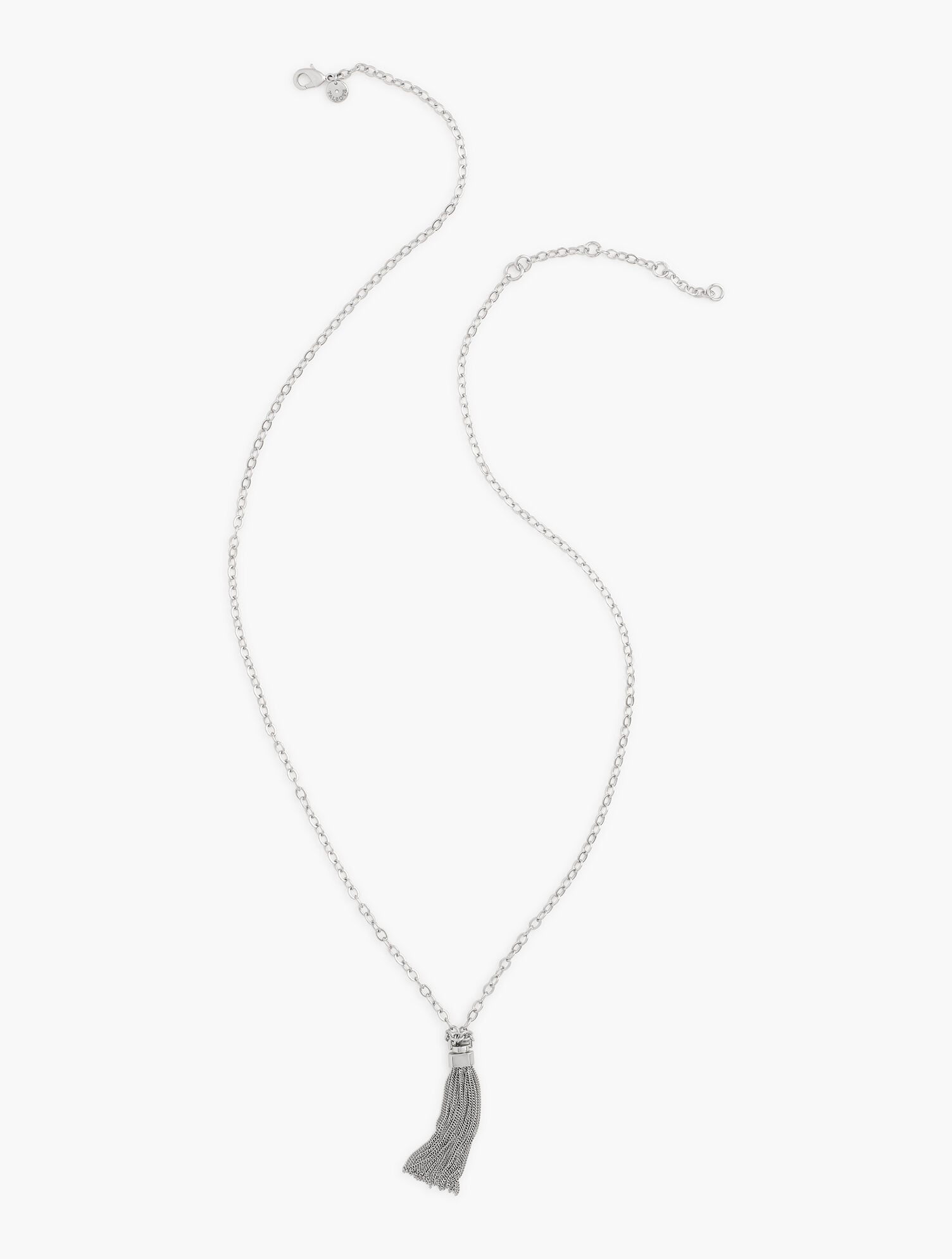 Chain Tassel Necklace | Talbots