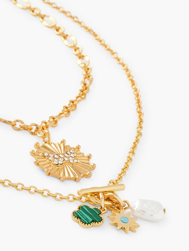 Spring Charm Spring Charms Layered Necklace | Talbots