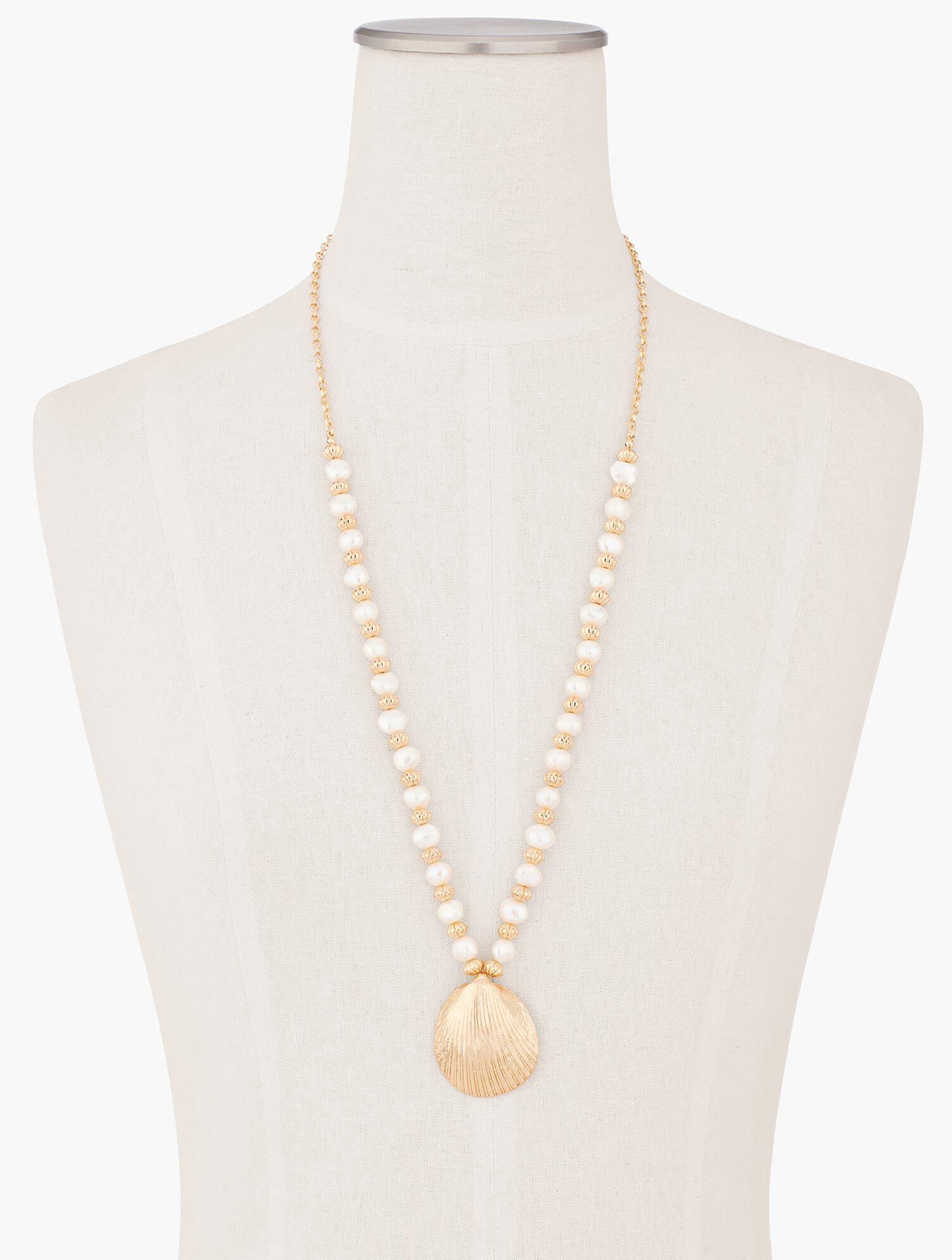 Long Beach Beads Shell Necklace