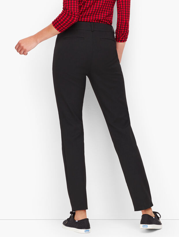 Stretch Twill Straight Leg Pants