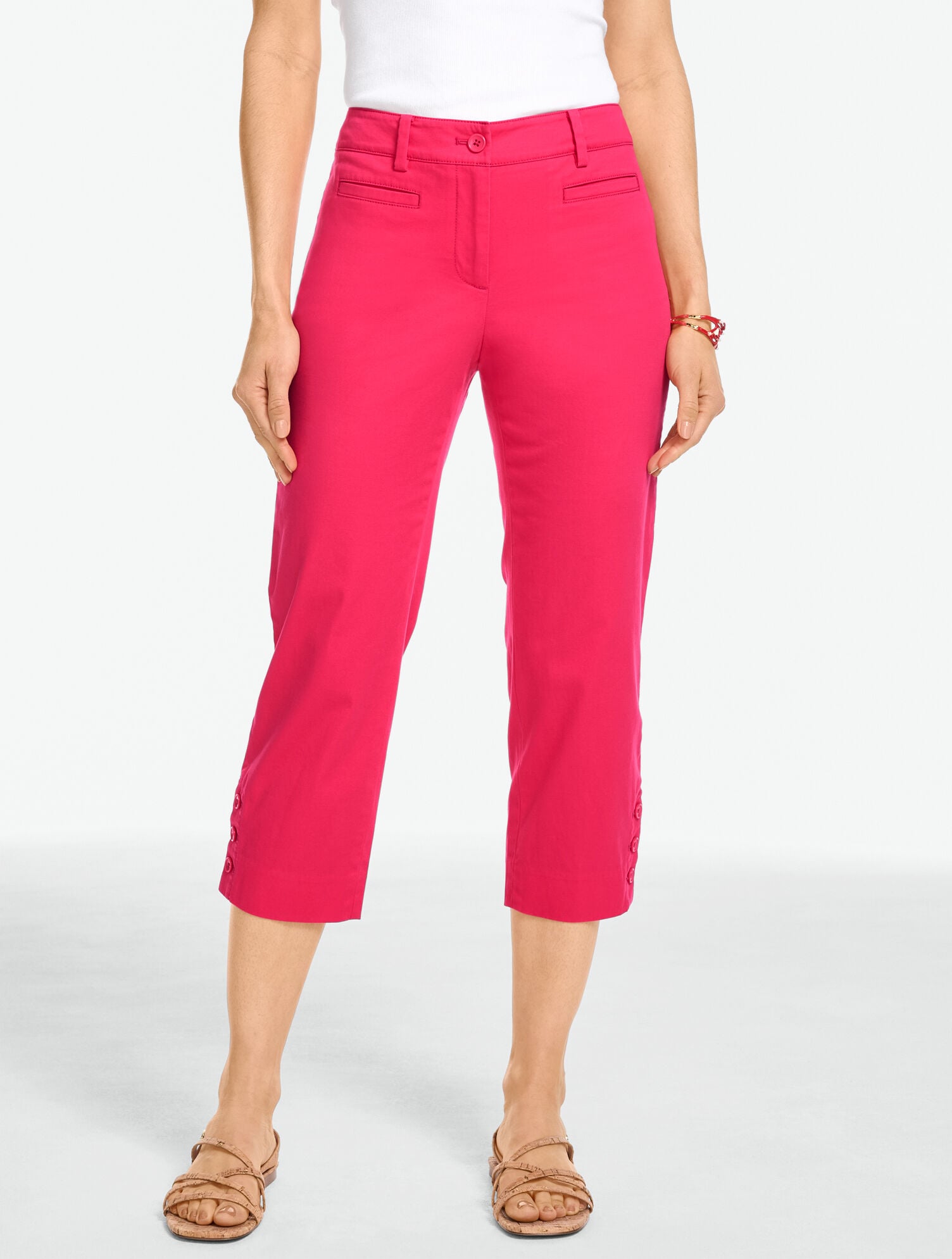 Heritage Twill Capri Pants