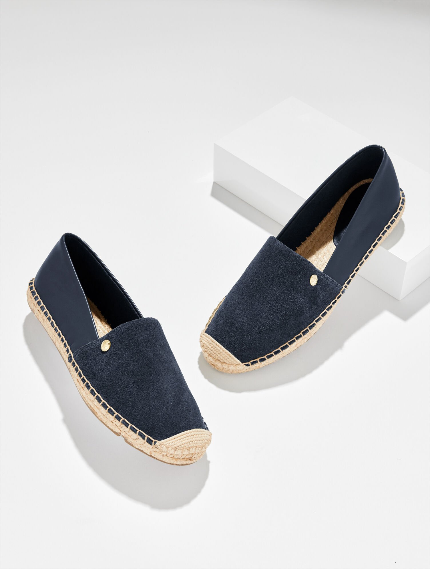 Izzy Suede Nappa Espadrille Flats